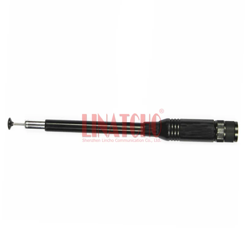 NA773-walkie-talkie telescópico, UHF, VHF, 144, 430MHz, banda Dual, IC-V8, antena HAM, conector BNC