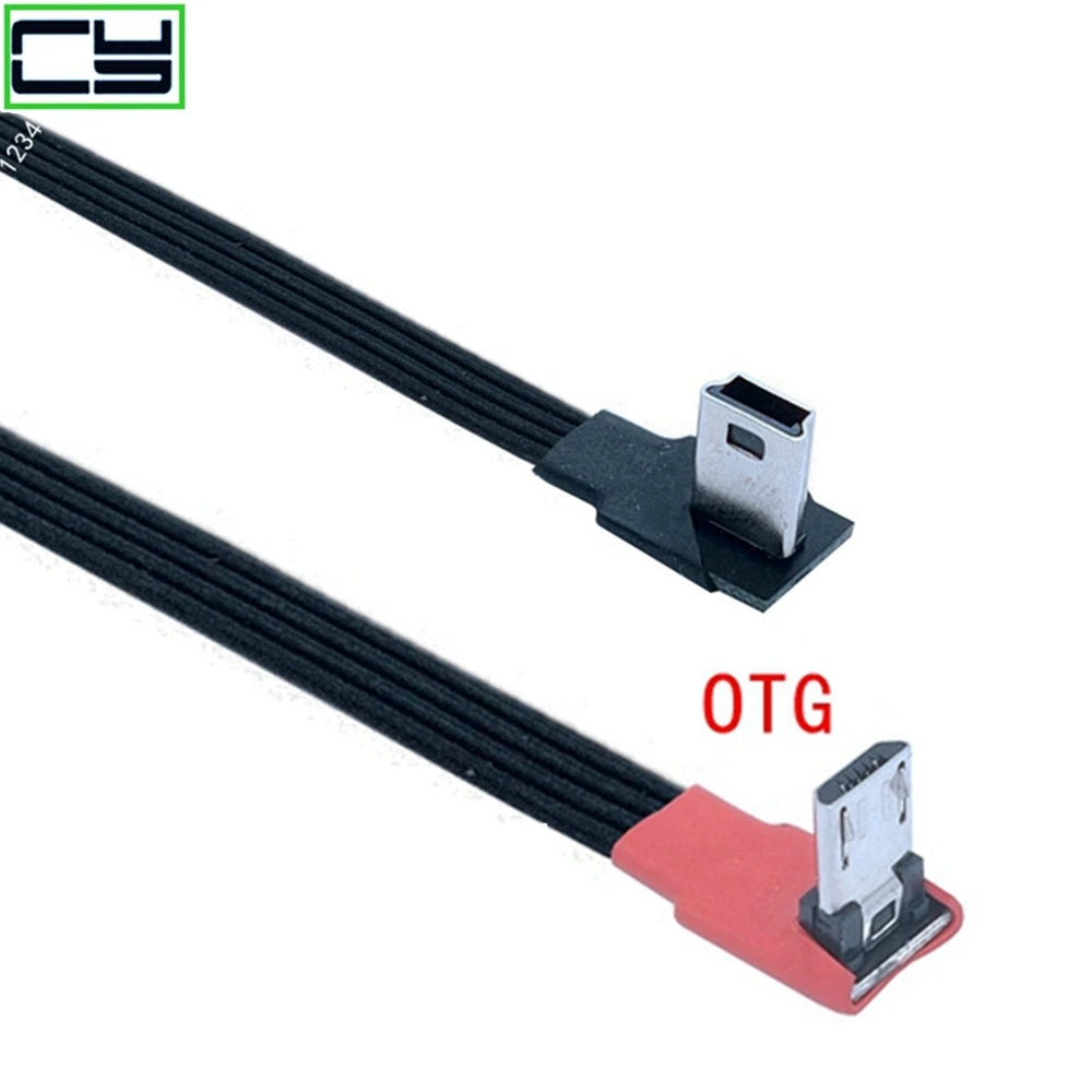 Micro USB OTG Cable de transferencia de datos Micro USB macho a hembra adaptador para Samsung HTC Android