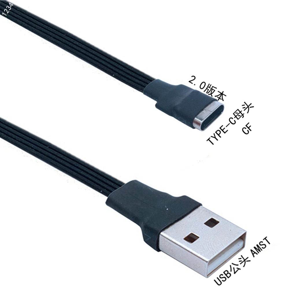 USB إلى نوع C كابل شحن الكوع 90 درجة USB C كابل البيانات مايكرو USB لجميع الهواتف الذكية