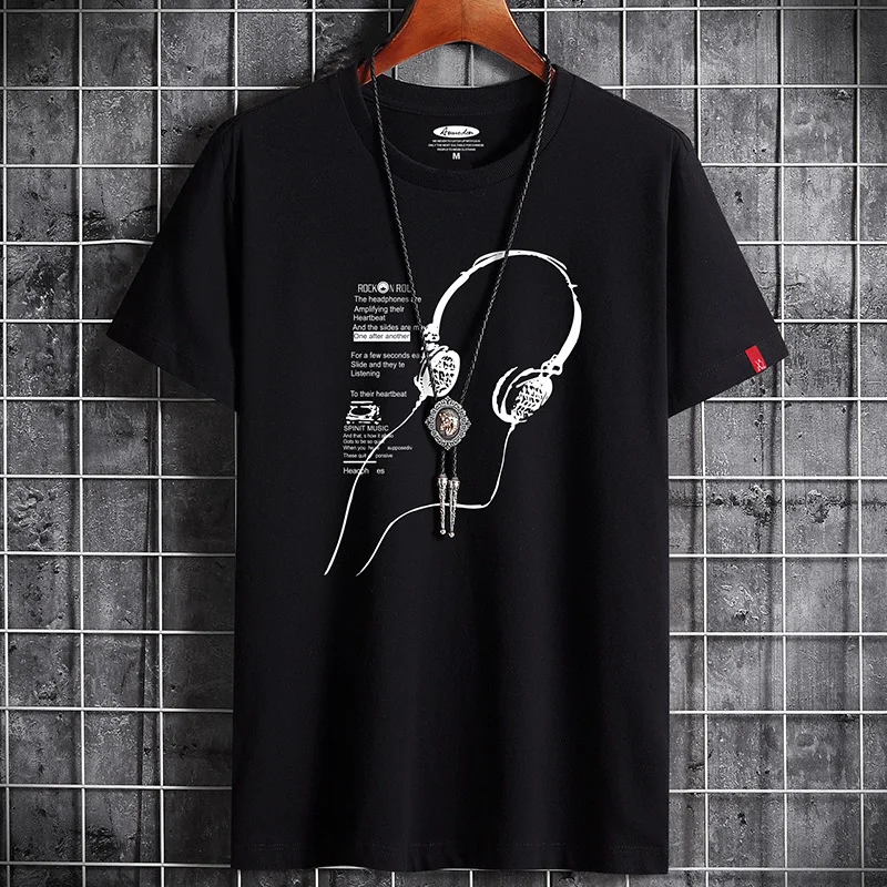 T Shirt for Men Fashion Summer Clothing 2022 Anime Goth Oversized Graphic Vintage New T-shirt Tshirt Harajuku Manga Anime S-6XL