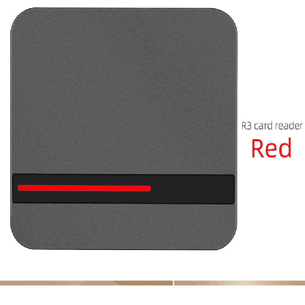 Lector RFID de largo alcance, sistema de Control de acceso, 125KHz, 13,56 MHz, de proximidad inteligente, resistente al agua IP68, lector Weigand