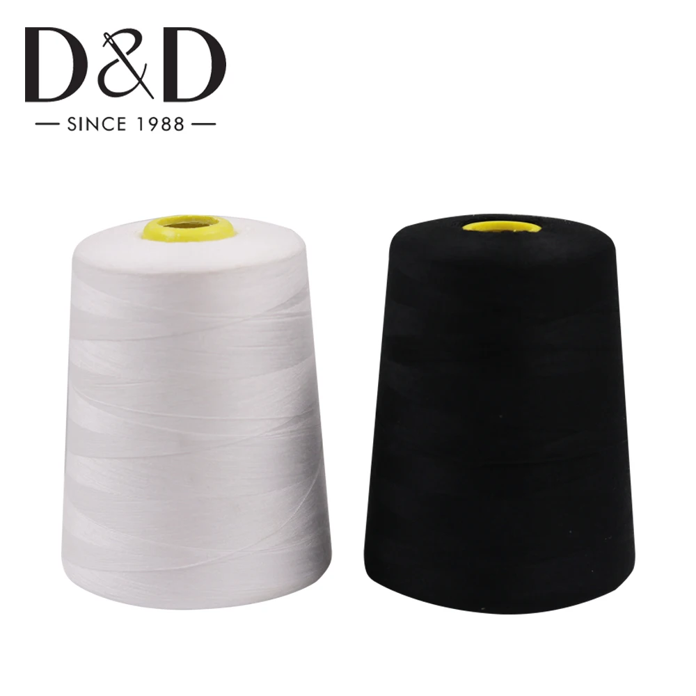 8000Yards Sewing Thread Polyester Thread Spools Overlocker Cones Thread Spool For Sewing and Embroidery Machine DIY Sewing Tools