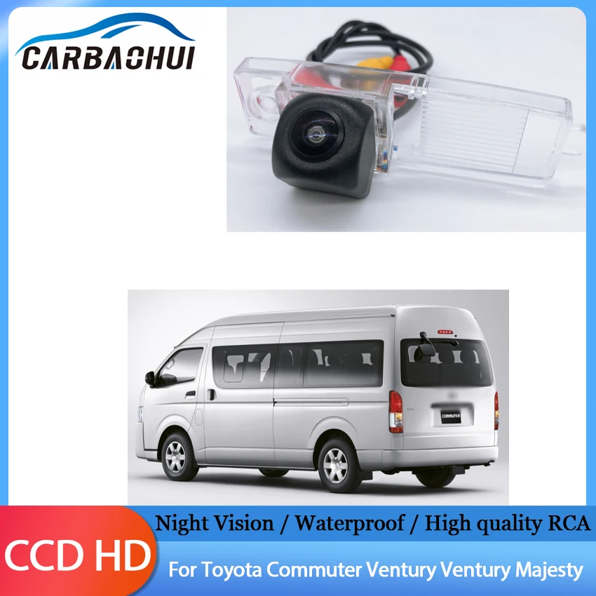 

Back up Rear View camera Reverse Camera Night Vision Waterproof High quality RCA For Toyota Commuter Ventury Ventury Majesty