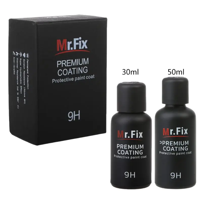 

9H Car Oxidation Liquid Ceramic Coat Super Hydrophobic Glass Coating Set Car-Styling