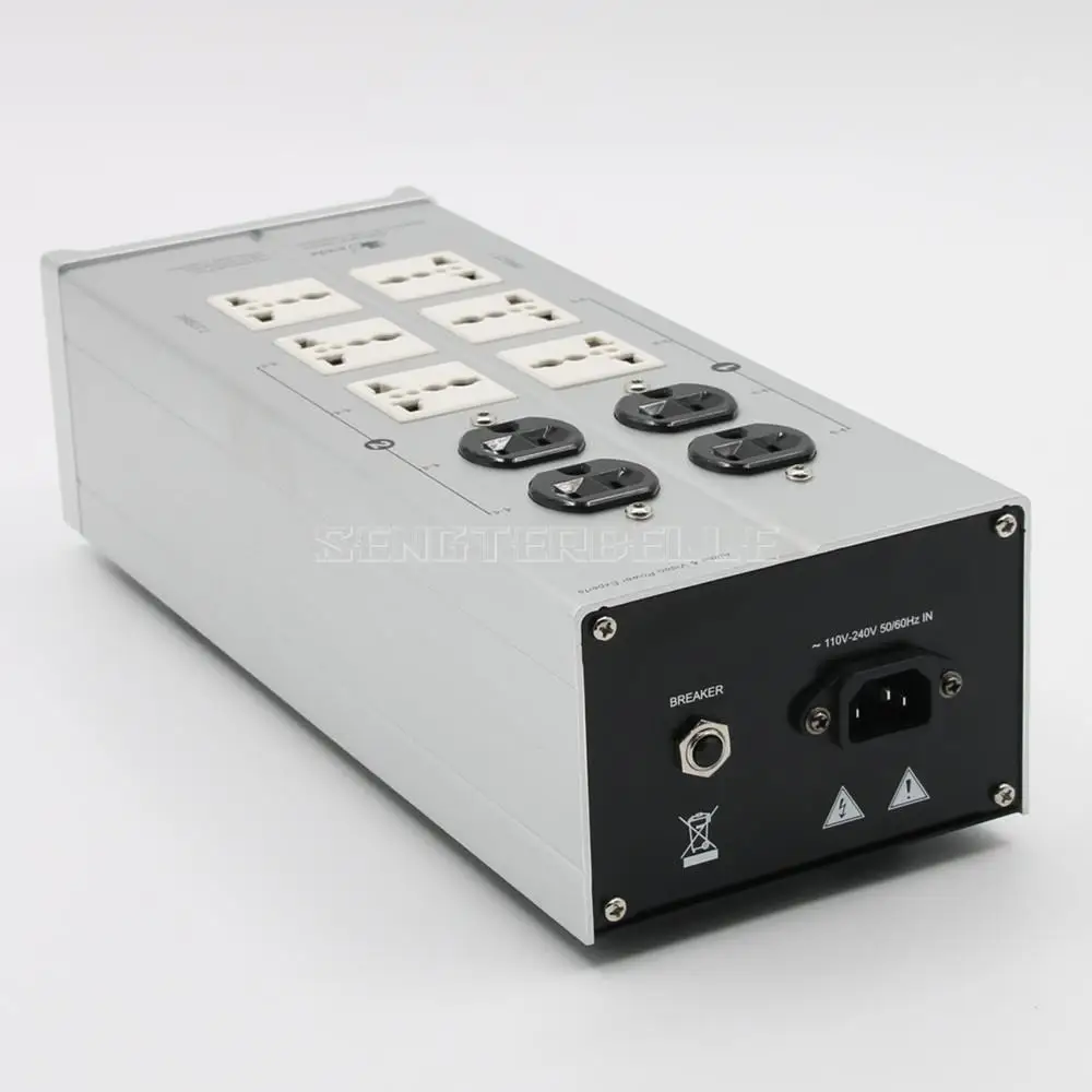 Bada LB-5500 Power Filter Strip EMI Purifier Anti-interference HiFi Audio Filter Socket Outlet