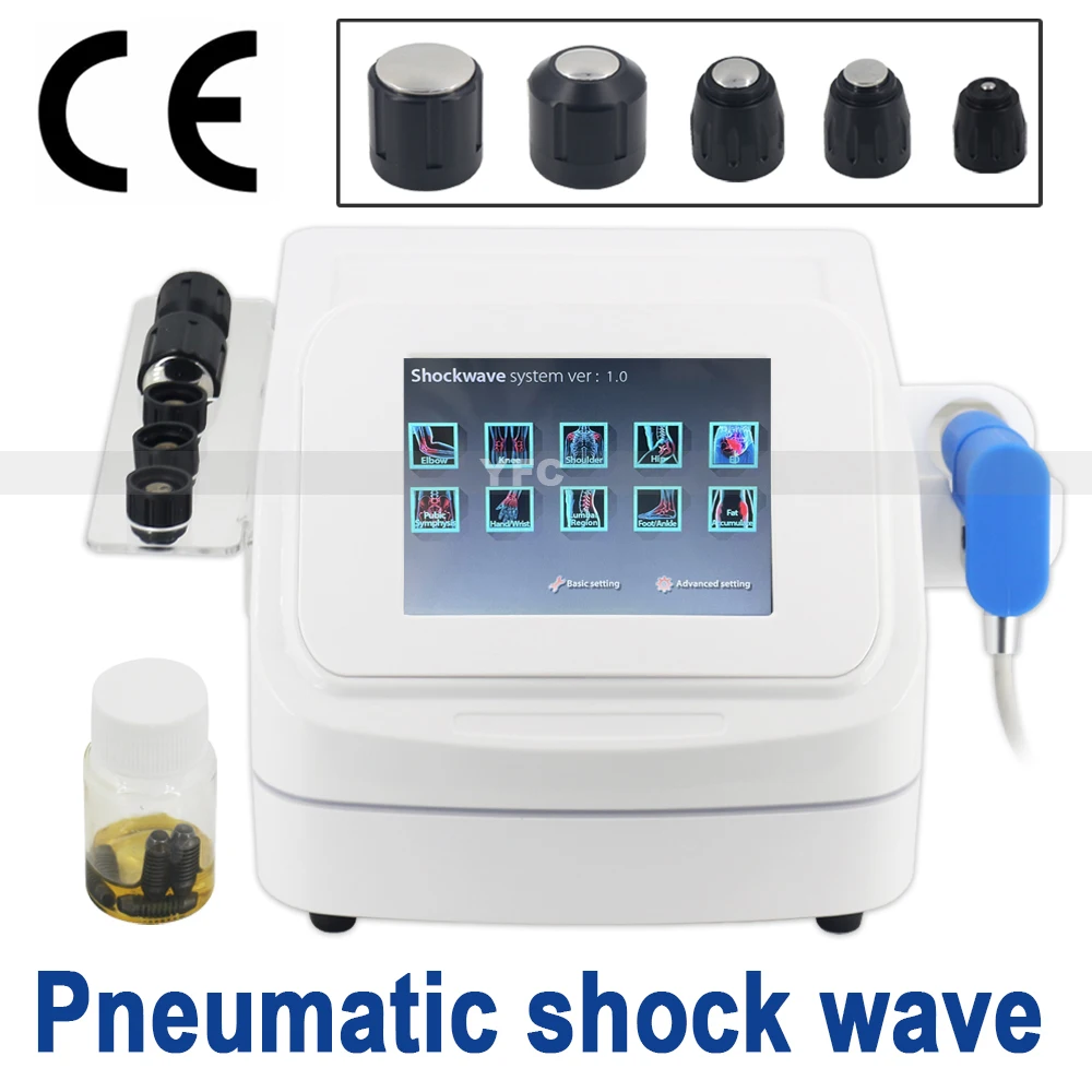 

Pneumatics Shock Wave Therapy Machine Device Pain Physiotherapy Shockwave Machine For ED Treatment Tennis elbow Body Massager