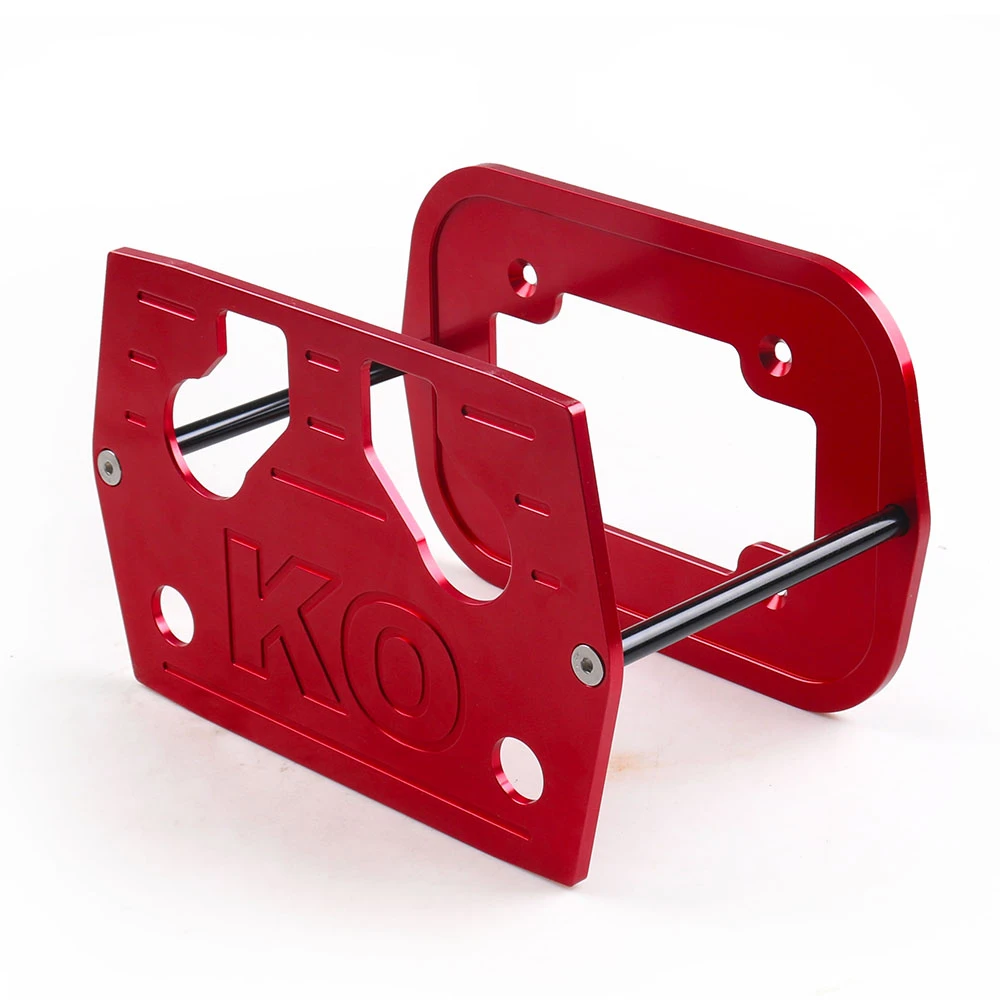 For Optima 34/78 Aluminum Ball Milled Battery Hold Down Tray Bracket Black Red Blue