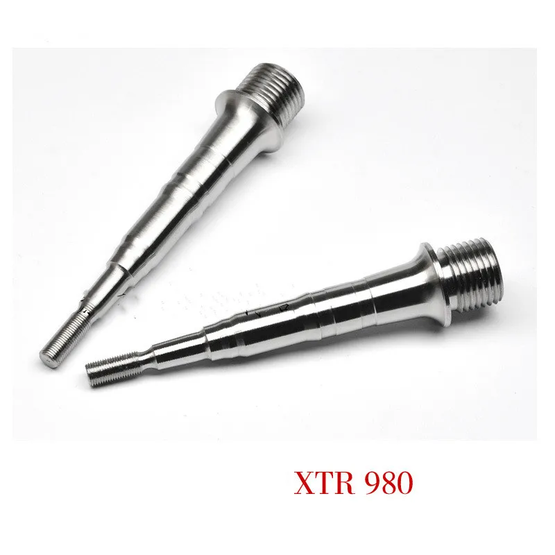 Bicycle pedal titanium axle for shimn bicycle XT540 XTR980 IPD9000 titanium bearing ultra light