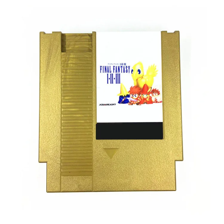 Final fantasy i, ii, iii remix 6 em 1 cartucho de jogos para console nes