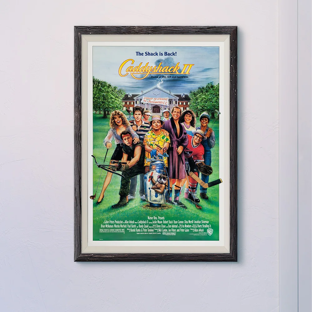 N037 CADDYSHACK II Vintage Classic Movie Wall Silk Cloth HD Poster Art Home Decoration Gift