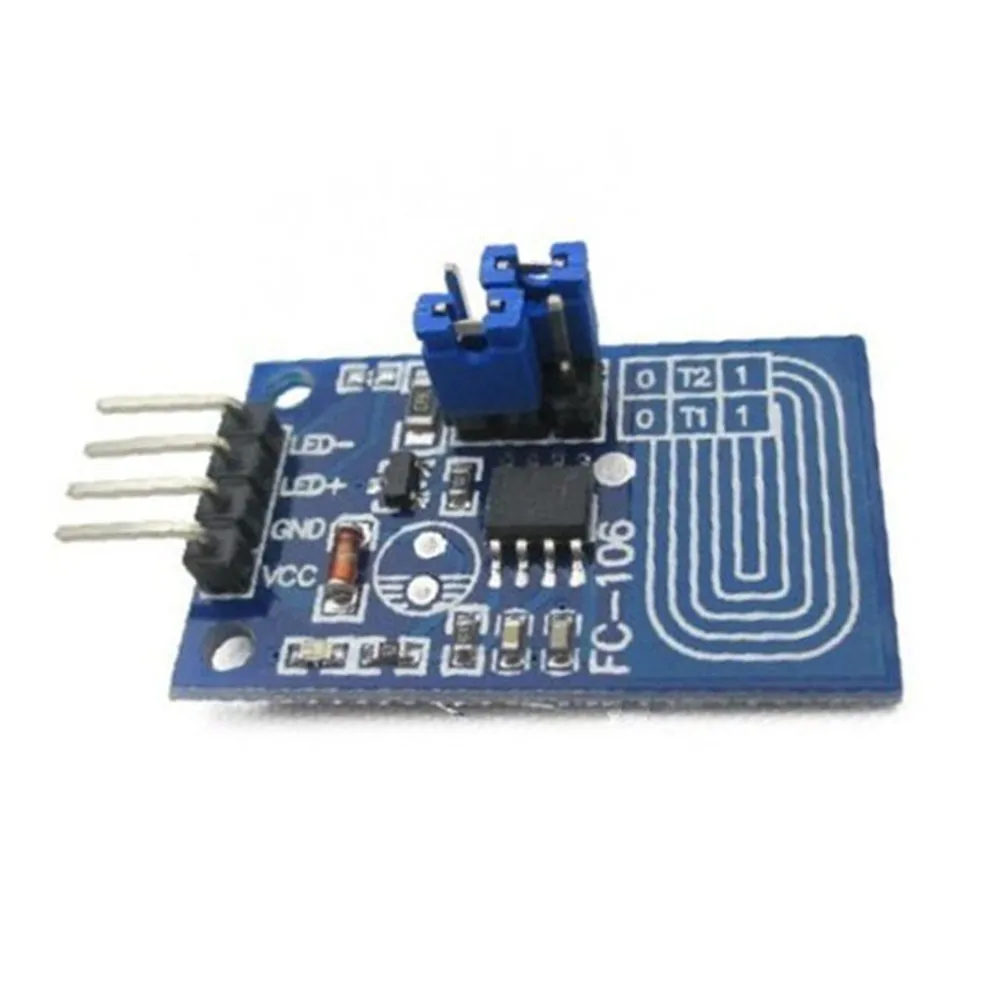Módulo do interruptor de controle de intensidade de luz led com toque capacitivo pwm