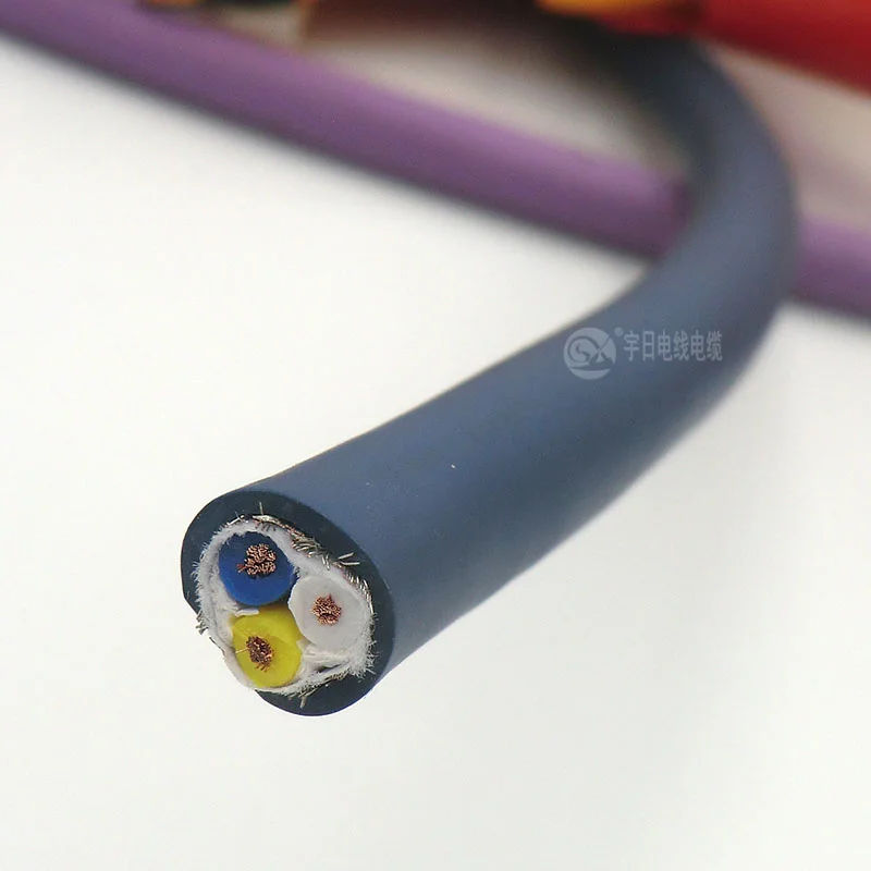 CC-Link Bus Cable 3 core 0.5mm² 20AWG High Flexible Bus Wire withstand 5 millions of Bends