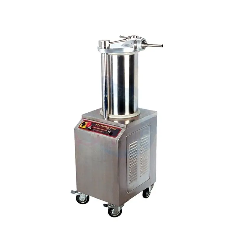 

Vertical Hydraulic Automatic Fast Sausage Filler Stuffer Salami Maker Meat Filling Machine Glutinous Rice Sausage Making Machine