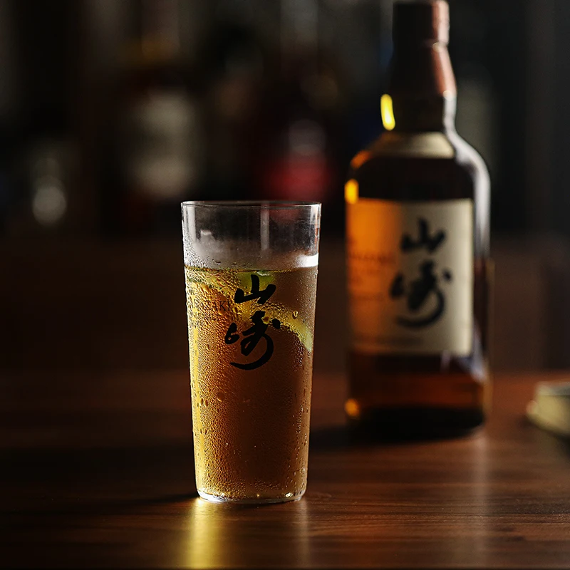 Yamazaki  Whiskey Glass Japanese style Bar  Party  HIGHBALL Water Mug ins Martini Chiller Glasses Cocktail Cup