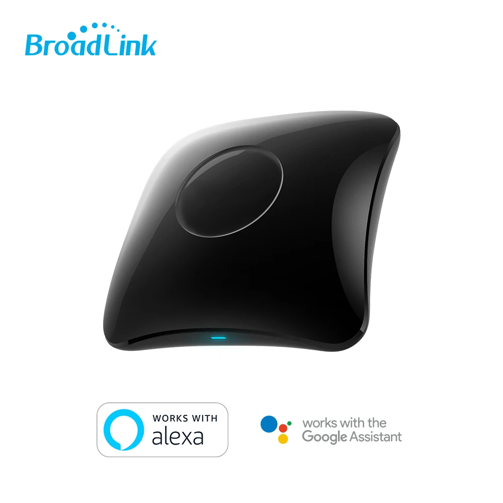 جهاز التحكم الصوتي عن بعد العالمي الذكي الجديد BroadLink RM4 Pro Wi-Fi مع Google Home وAlexa Smart Home HUB