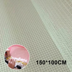 새로운 1*1.5m 빈 깔개 후크 메쉬 캔버스 래치 후크 깔개 카펫 태피스 트리 만들기