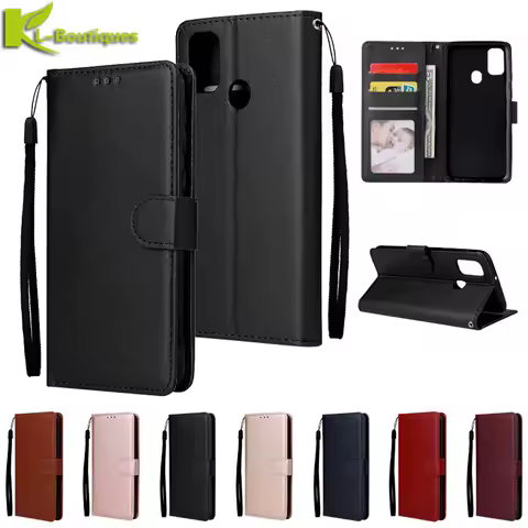 For Samsung Galaxy A21S Leather Case on sFor Coque Samsung A21S Case Galaxy A12 A 21 A215F Cover Flip Wallet Phone Cases Fundas