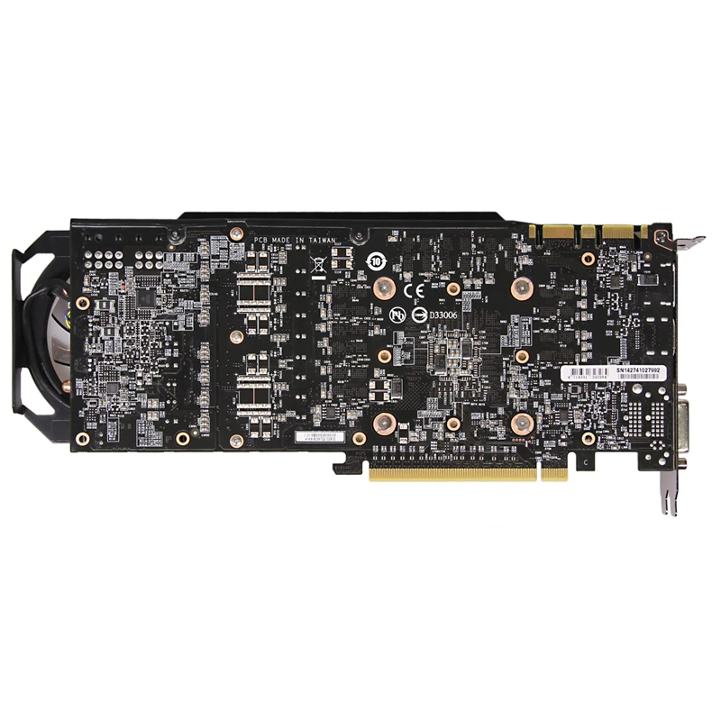 GIGABYTE GV-N760OC-2GDกราฟิกการ์ด256Bit GDDR5 GTX 760 N760 Rev.2.0วิดีโอการ์ดNVIDIA Geforce GTX760 Hdmi Dviการ์ดใช้