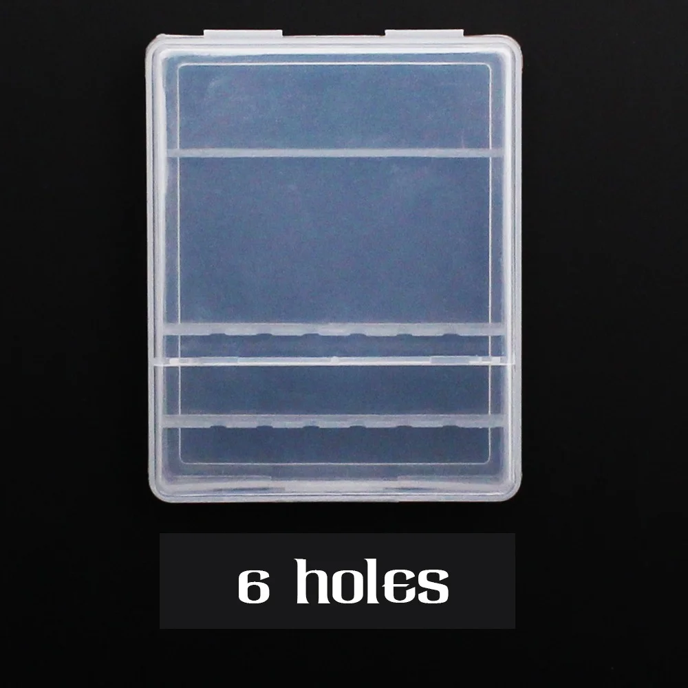 6/10/14/30 Holes Nail Drill Bits Holder Empty Storage Box Manicure Milling Container Cuticle Accessories Acrylic Cover Tools