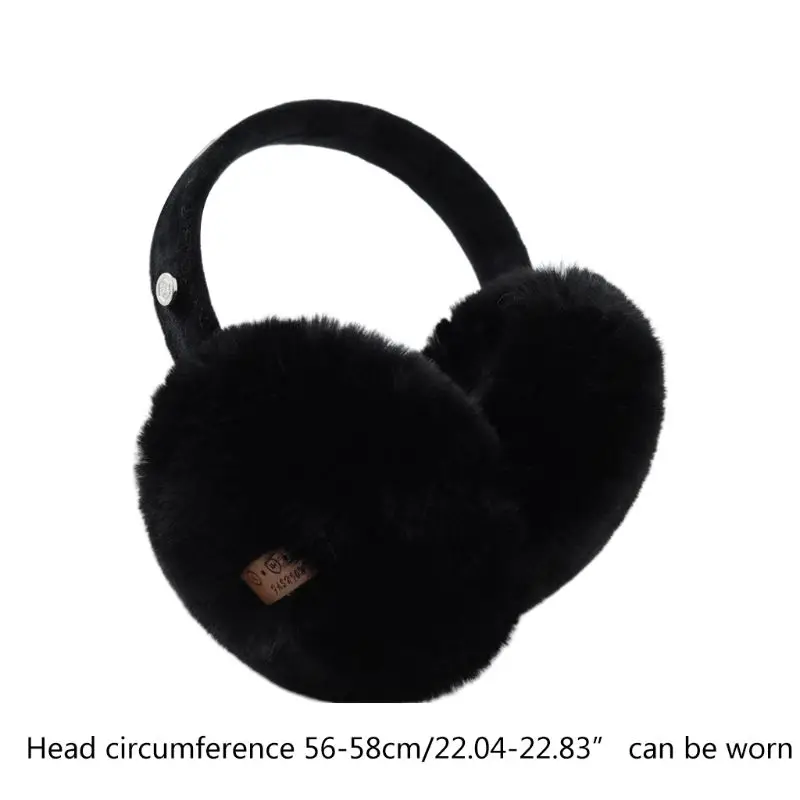 2024 New Unisex Winter Warm Bluetooth Earmuffs Wireless Plush Earphone Music Ear Warmers