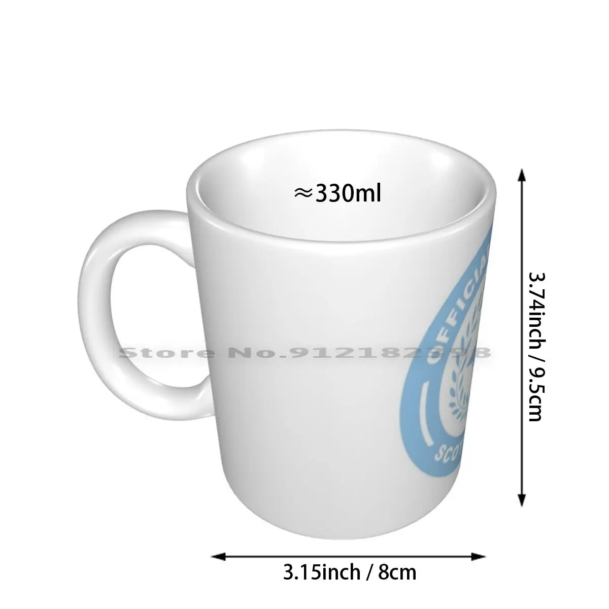 Scott's Tots Ceramic Mugs Coffee Cups Milk Tea Mug The Office Office Scotts Tots Michael Dunder Mifflin Nbc Jim Halpert Pam