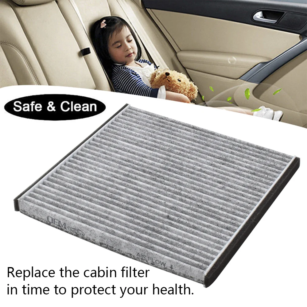 2x Car Pollen Cabin Air Filter 87139-33010 For Toyota Camry Yaris Subaru Legacy Outback BL BP 2003 2004 2005 2006 2007 2008 2009