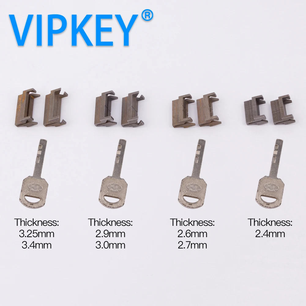 

House Empty Padlock blank Keys Fixture Key Cutting Machine Clamp Chucking accessories locksmith Tools Parts