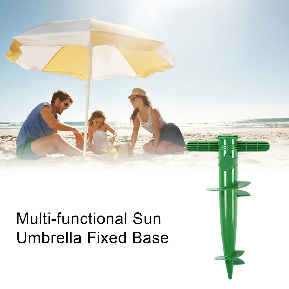 Outdoor Awnings Fixed Base Sun Beach Umbrella Support And Hold Set Rain Gear Garden Terrace Sunshade Portable Parasol Ground