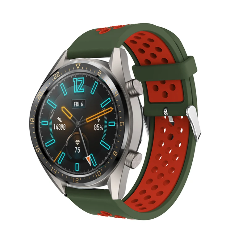 Correa deportiva de 20/22mm para Huawei observación GT 42mm 46mm correa de pulsera para huawei watch GT2/2E Accesorios inteligentes correa de reloj