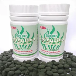 Natural Organic Spirulina Rich in Protein Multi Vitamins Wafers Spirulina Tablet Health Good Immune Anti-Fatigue