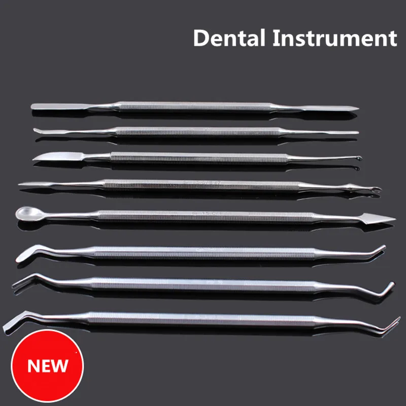 

1Pcs Dental Wax Carver Mixing Spatula Knife Composite Filling Resin Instruments Make Up Tools Dentist Lab Materials Double Ends