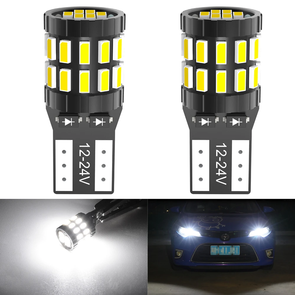 2x T10 LED Canbus Bulb W5W Clearance Parking Lights For Mazda 3 6 2 CX-5 323 5 CX5 2 626 Spoilers MX5 CX 5 GH Car Interior Light