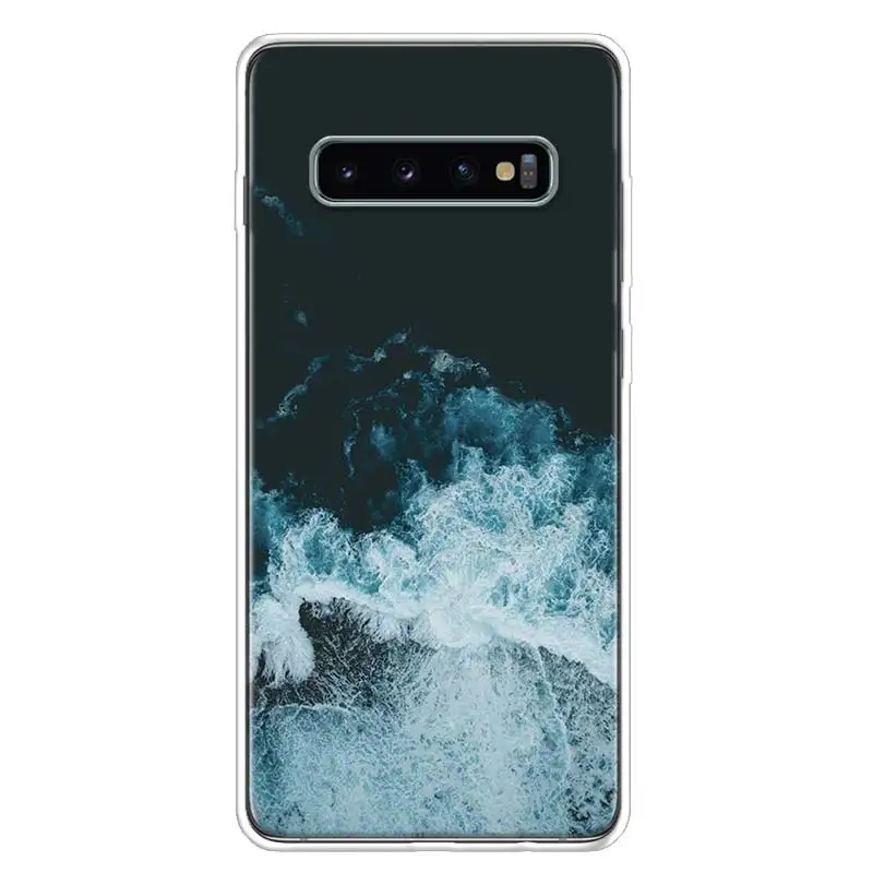 Waves ocean water light Phone Case Cover For Samsung Galaxy A51 A71 A50 A70 A40 A30S A20E A10 A41 A31 A21S A11 A01 A6 A7 A8 A9