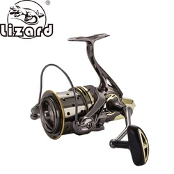 LIzard fishing alloy body reel for surf fishing spinning reel drag power 30kg stainless bearings large sea fishing carp reel