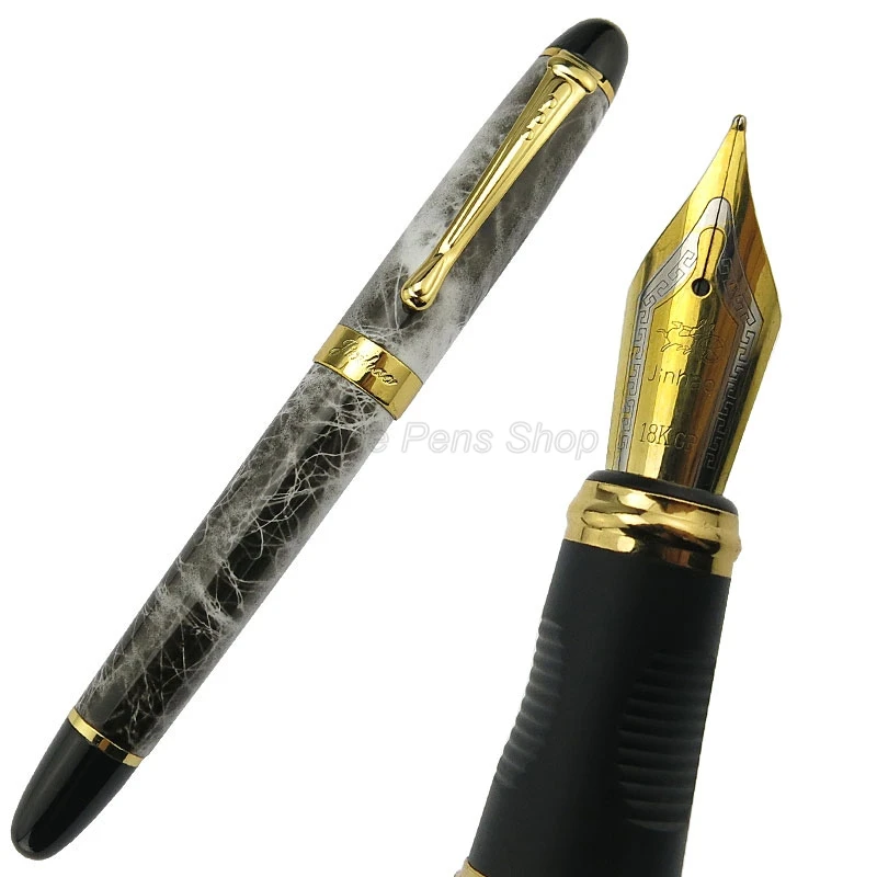 

Jinhao X450 Classic Iraurita Fountain Pen Golden 18 KGP 0.5mm Medium Nib Full Metal Multicolor For Choice Jinhao X450 Ink Pen