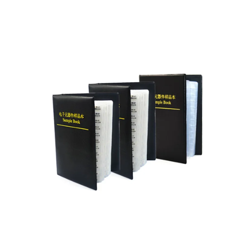 抵抗器コンデンサーインダクタic smdコンポーネント0402/0603/0805/1206電子部品の空のサンプルブック15空白ページ