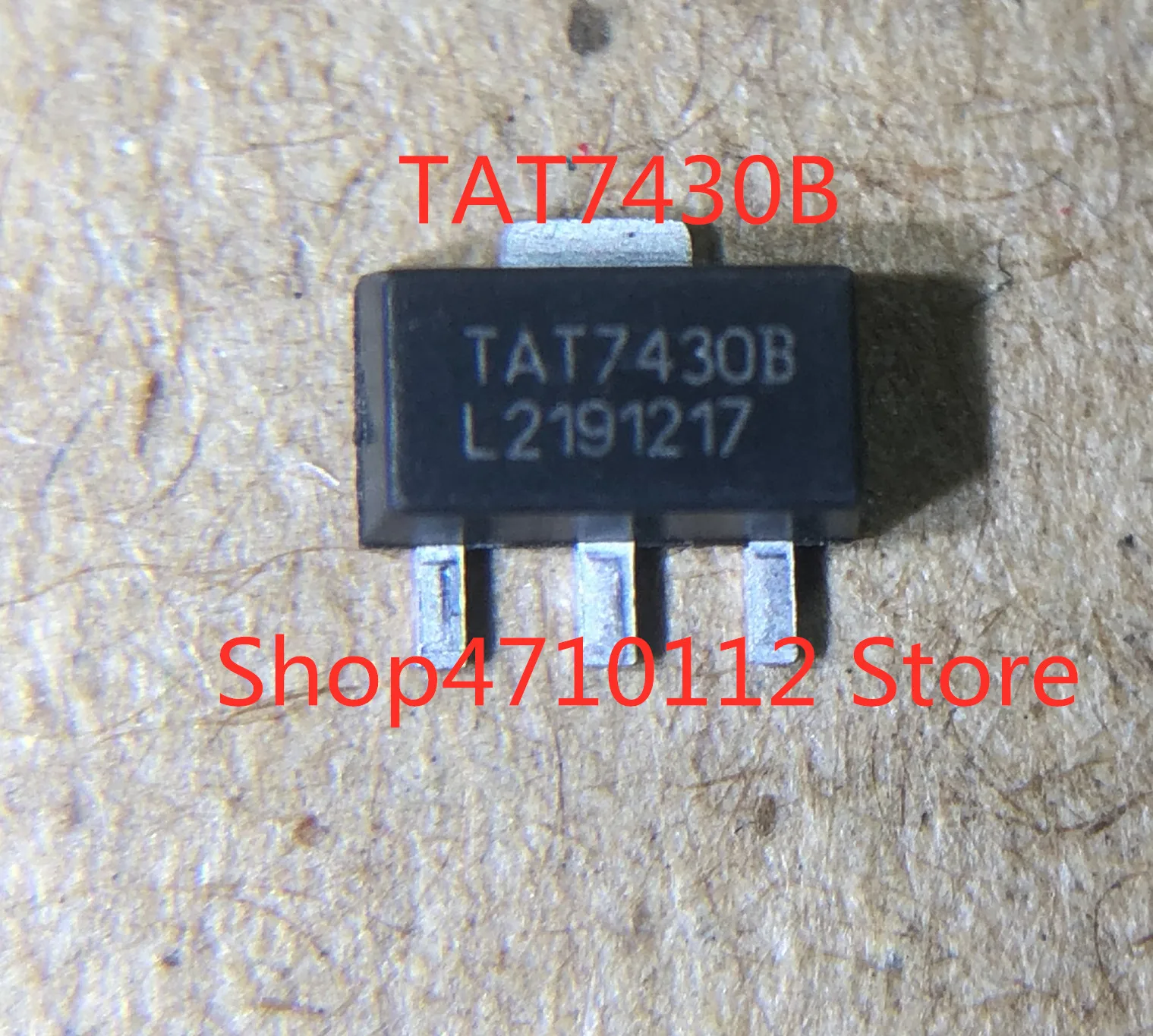 

Free Shipping 10PCS/LOT NEW Original TAT7430B TAT7430 SOT89