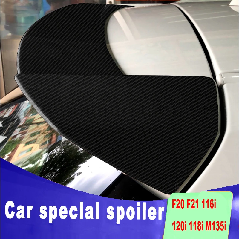 New F20 F21 116i 120i 118i M135i 2012 to up high quality carbon fiber color ABS spoiler for BMW F20 F21 116i 120i 118i M135i