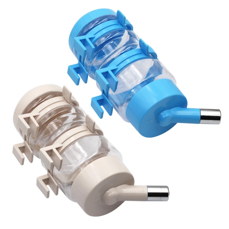 1PC 400ml Haustier Kaninchen Hamster Hängen Wasser Flasche Automatische Kaninchen Wasser Dispenser Tragbare Kaninchen Meerschweinchen Trinkbrunnen – Detail 5
