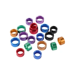 Inner diameter 8/10mm Bird Foot Ring Aluminium Pigeon Leg Bands Outdoor Flying Training Identification Foot Ring 180 Pcs