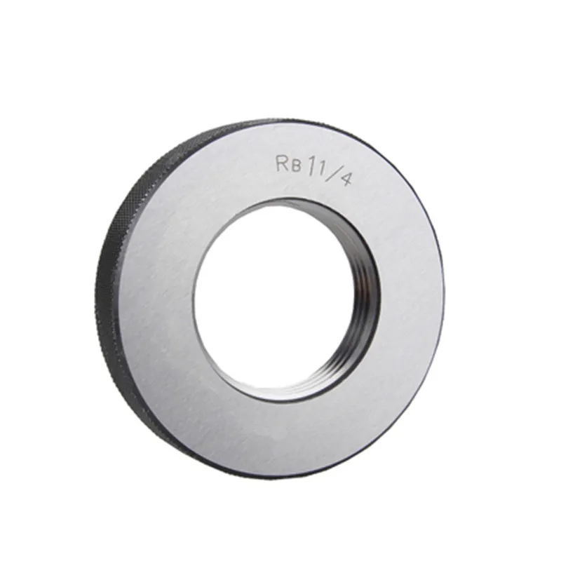 RB1/8 1/4 3/8 1/2 3/4 1 2 3 4 polegadas medidor de anel de plugue de rosca tubo cônico parafuso plug anel O calibre go nogo calibre