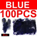 100 piezas azules