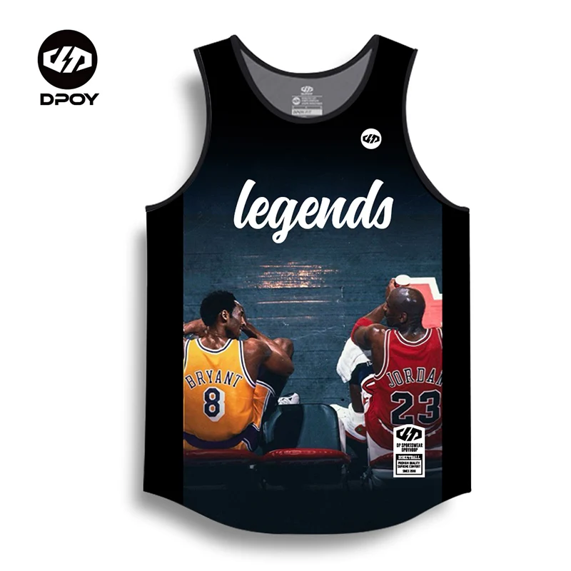 dpoy original design basketball vest loose and breathable men's basketball star athlete art cool sweatshirt artistic creativ