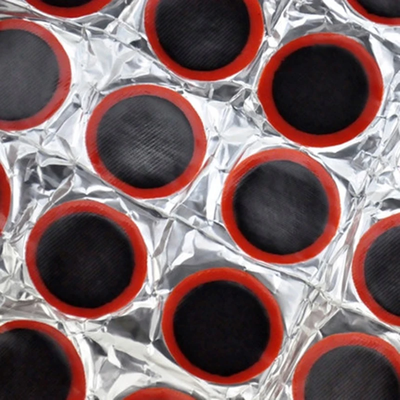 48 قطعة دراجة هوائية جبلية دراجة أدوات إصلاح الدراجات الإطارات إصلاح لصقة مطاطية الغراء رافعة مجموعة الإطارات إصلاح طقم تصليح 25 مللي متر أداة إصلاح #6