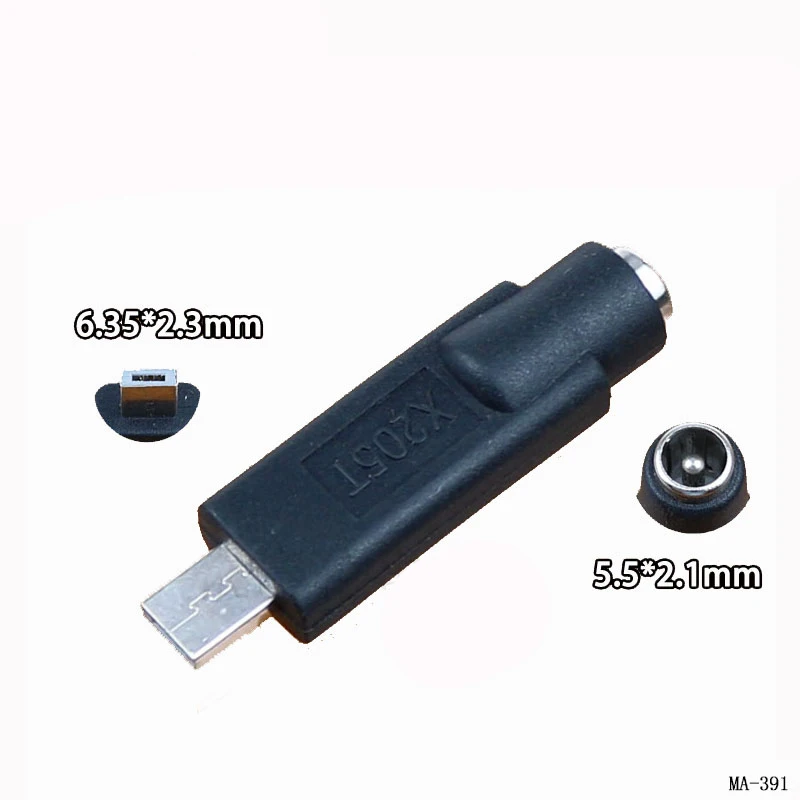 1pcs DC Power Charging Adapter Connector 5.5x2.1mm Female For Asus Eeebook X205T Laptop