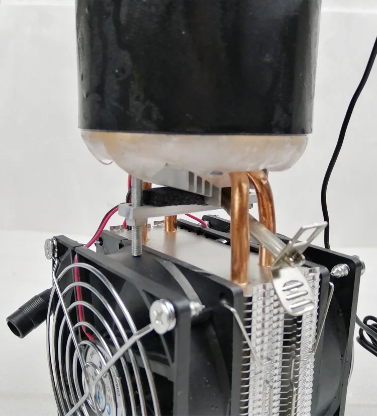 Semiconductor refrigerator DIY beverage refrigeration cup ice machine quick cooling and frosting kit small cooling system