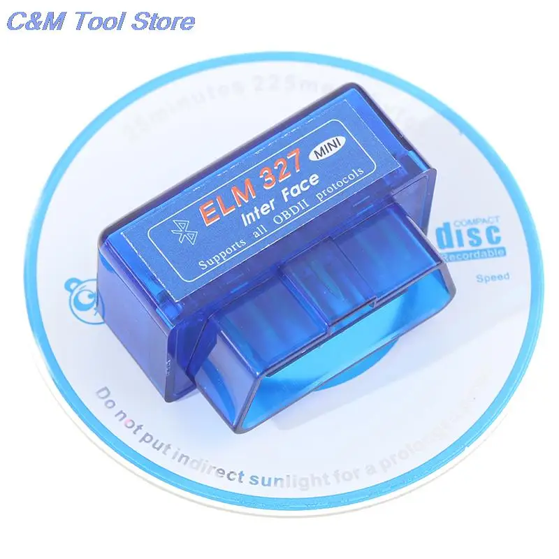 NEW Super MINI ELM327 V1.5/2.1 Bluetooth-Compatible PIC18F25K80 Chip Works for Multi-Cars ELM 327 V 1 5 OBD2 Diagnostic Tool