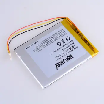 103450 3.7V 2000mAh 聚合物鋰離子充電電池,JST PH 2.0mm 2針插頭,適用於相機、GPS導航儀、MP5、藍牙耳機 8 最佳銷售 聚合物電池 - №4
