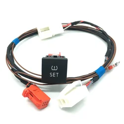 Car Parts TPMS Tire Tyre Pressure Warning Switch Button wiring harness Cable For VW Golf Jetta 5 MK5 6 MK6 56D927121 56D 927 121