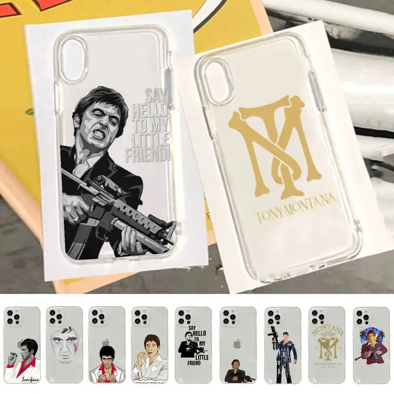 Scarface 1983 film Al Pacino movie Phone Case for iPhone 11 12 13 mini pro XS MAX 8 7 6 6S Plus X 5S SE 2020 XR case